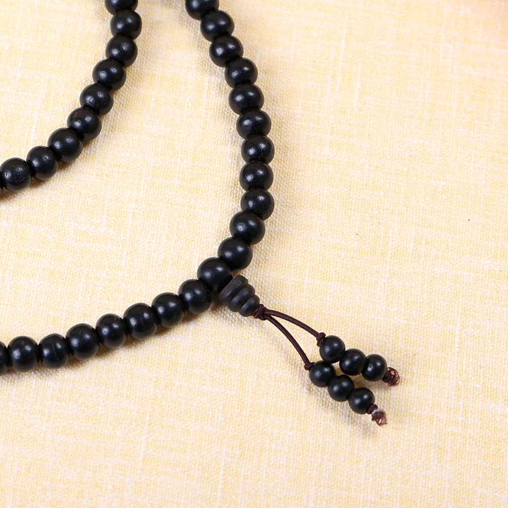 Karungali Mala 8mm with Sumeru Bead Govt Certified Original