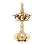5.5-6 Inch Beautiful Brass Kerala Inauguration Diya Deepam