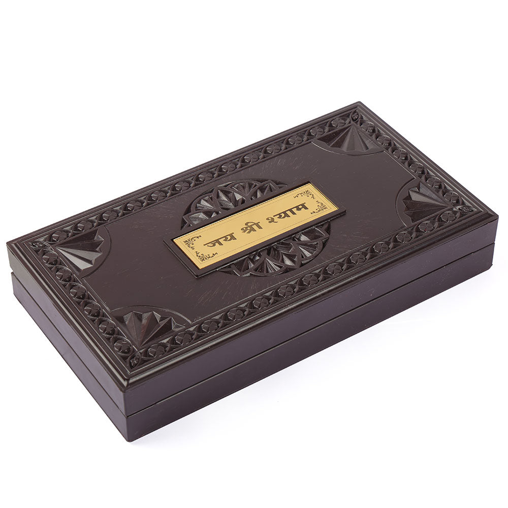 Khatu Shyam Baba Charan Paduka Box - Big