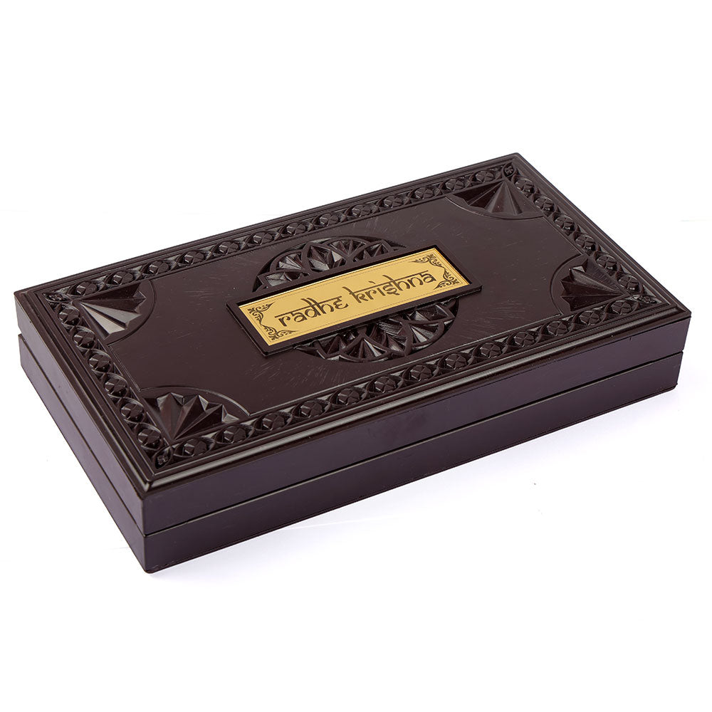 Radha Krishna Charan Paduka Box - Big