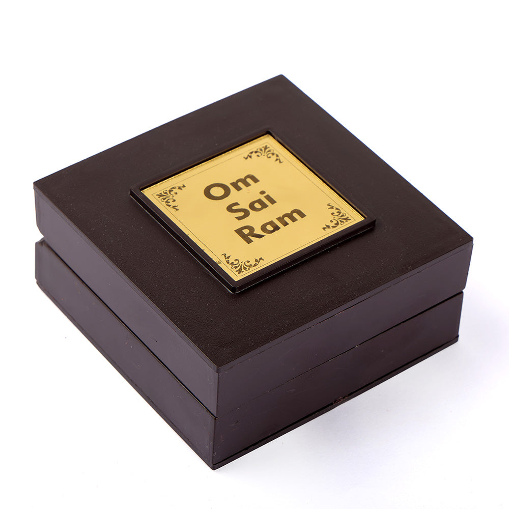 Sai Baba Charan Paduka Box - Small | Satvikstore.in – satvikstore.in