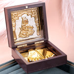 Laddu Gopal Charan Paduka Box - Small