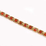 Rudraksha Bracelet Gold Plated Premium IGP Coating