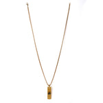 Om Name Pendant Gold Plated Premium IGP Coating