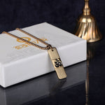 Om Name Pendant Gold Plated Premium IGP Coating