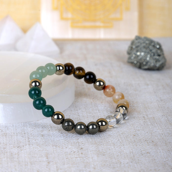 Elegant Money Magnet Dhan Yog Bracelet Spiritual Prosperity Wear