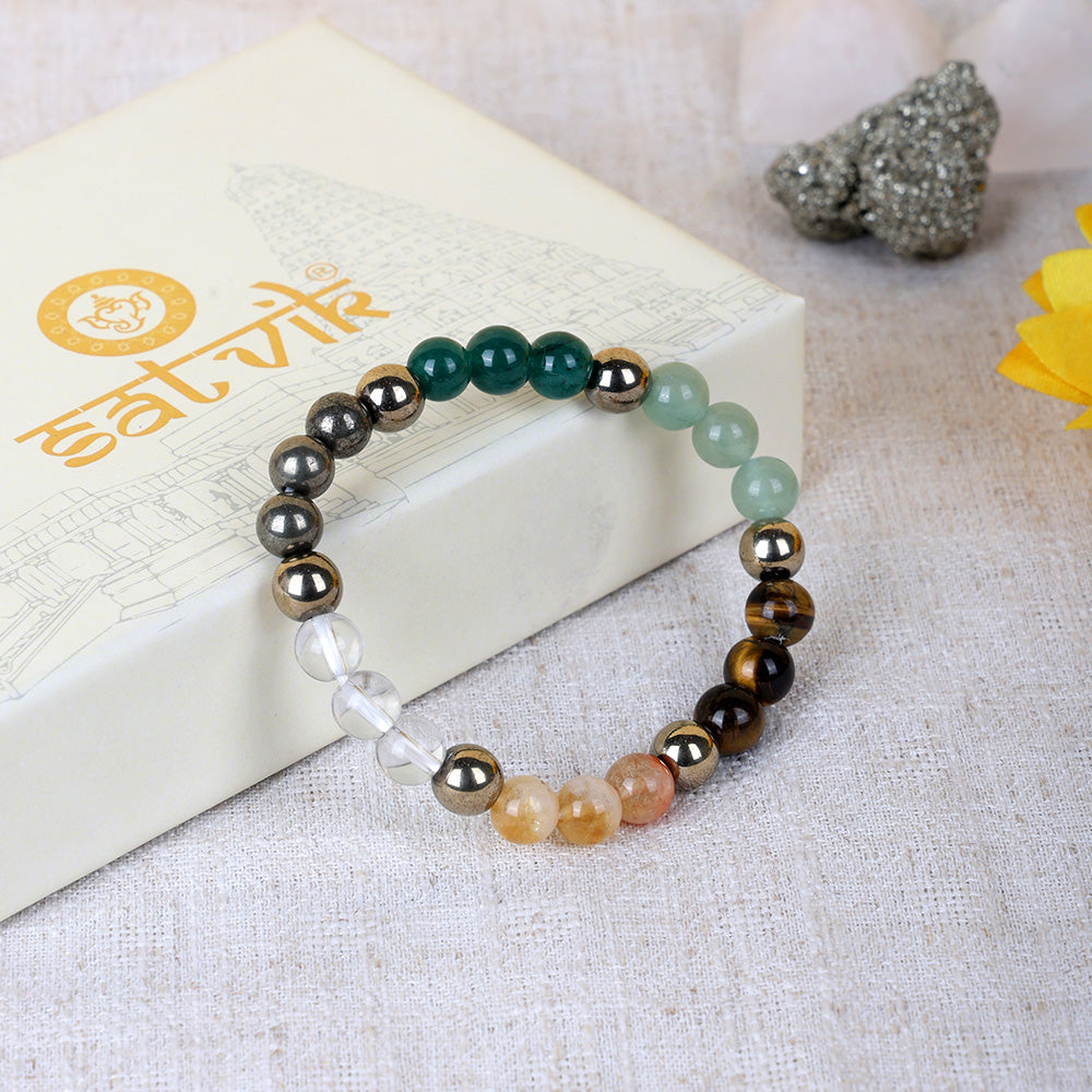 Elegant Money Magnet Dhan Yog Bracelet Spiritual Prosperity Wear