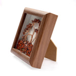 Red Jasper Tree with Frame Decorative Spiritual Piece