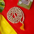 100% Original Tulsi Jap Mala with 108 natural beads of 7-8mm size, ideal for Japa, meditation, and spiritual practices. India’s Premium Jap Mala Store- www.satvikstore.in
