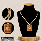 Tulsi Mala Sita Ram / Jai Shri Bageshwar Dham Wooden Locket | India’s Largest Brass Idols Brand - www.satvikstore.in
