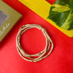 100% Original Tulsi Mala with flat, handcrafted beads made from sacred Tulsi wood, ideal for spiritual practices and daily wear. India’s Premium Jap Mala Store- www.satvikstore.in
