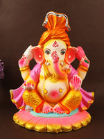 11.4-inch eco-friendly Lambodara Ganesha idol | India’s Largest Pooja Accessories Brand – www.satvikstore.in