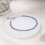 Lapis Lazuli Anklet Stylish Spiritual Wear