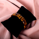 Flat Beaded Tiger Eye Bracelet Stylish Spiritual Wear