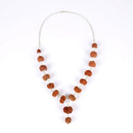 Siddha Mala with 1 Mukhi Underdeveloped (Silver Chain, Nepal)