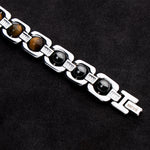 Triple Protection Silver Plated Bracelet Unisex Spiritual Jewelry