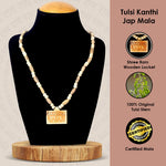 100% Original Tulsi Kanthi Mala With Shri Ram Wooden Locket