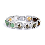 Silver Plated Money Magnet Bracelet Unisex Spiritual Wear