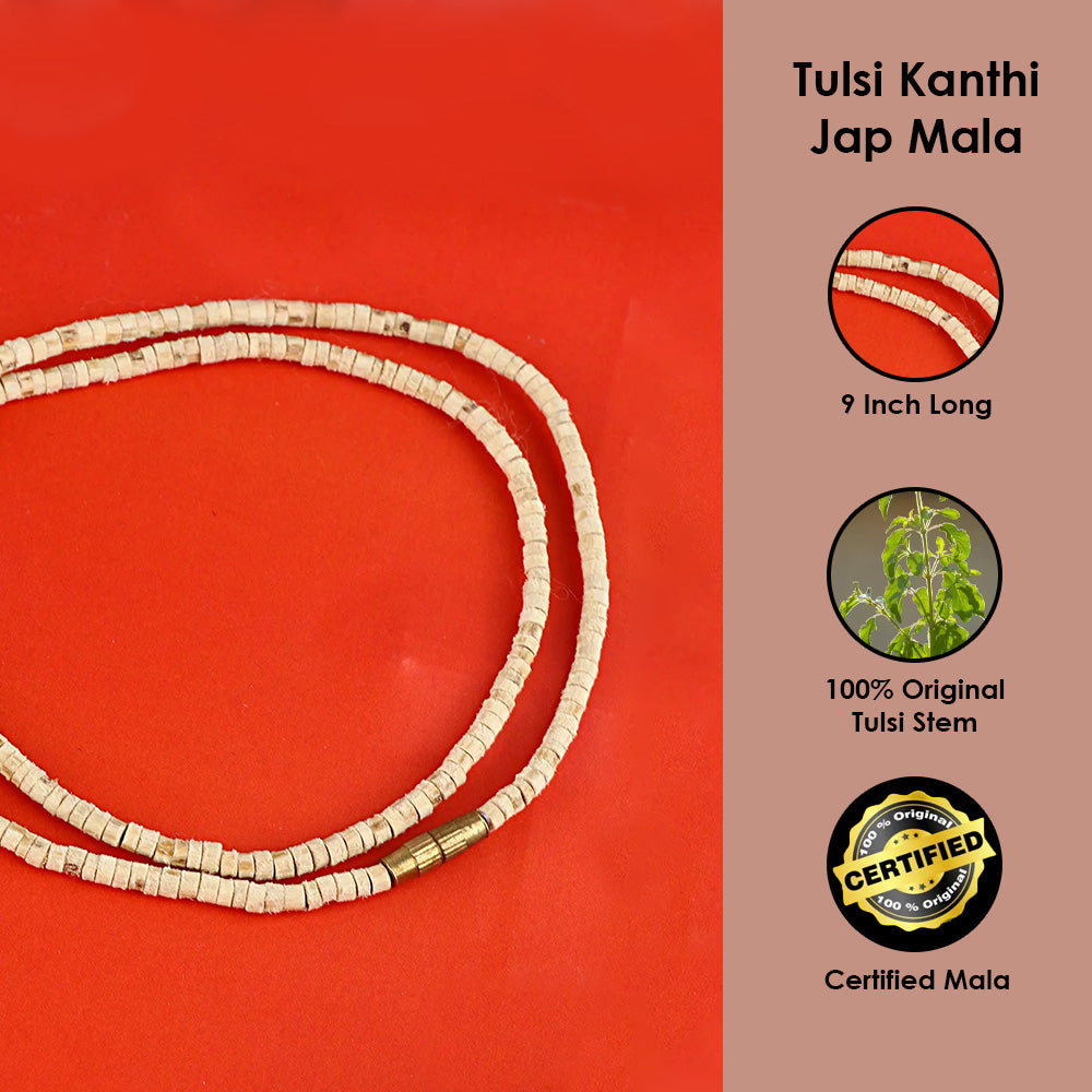 Pure Tulsi Kanthi Mala 100% original