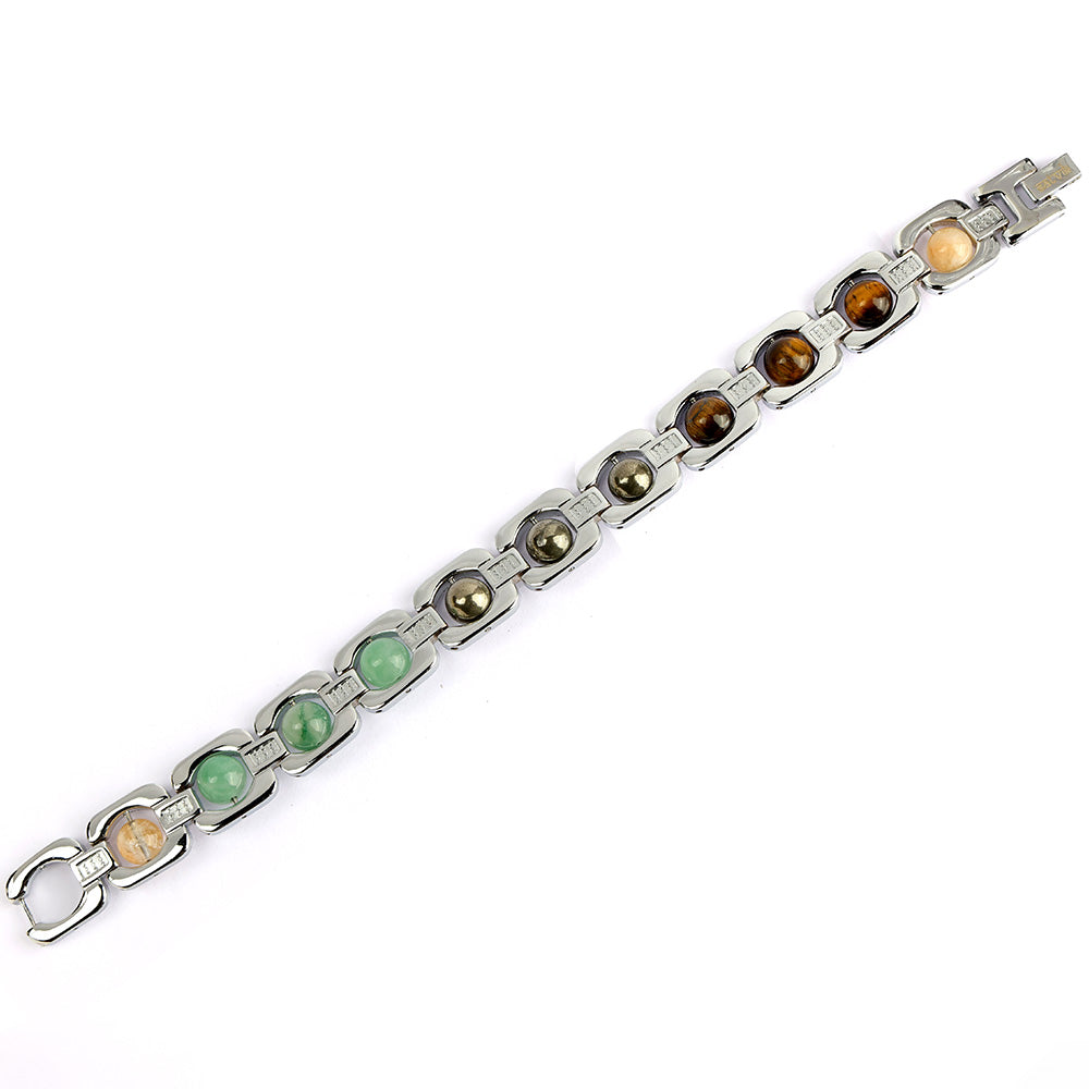 Silver Plated Money Magnet Bracelet Unisex Spiritual Wear