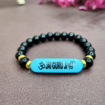 Jai Guru Ji Round Pearl Bracelet, Handmade Bracelets for Men and Women