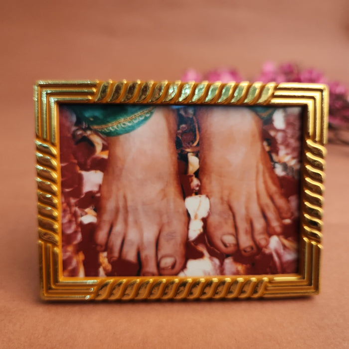 Guru Ji Feet Frame Car Dashboard
