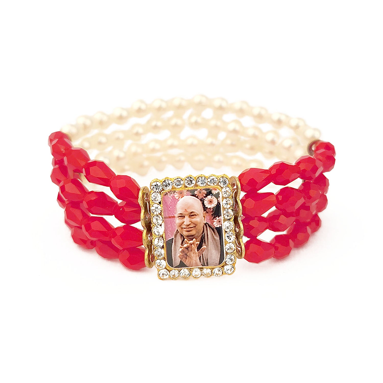 Buy OOMPH Red Braided Fatima Hamsa Evil Eye Good Luck Wrap Bracelet Online