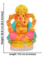 8 Inch Muktidaya Eco-Friendly Ganesha Idol