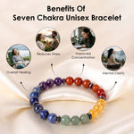 7 Chakra Beaded Bracelet Stretchable Spiritual Wear