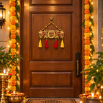 Hanging Elephant Motif Shubh Deepawali Shubh Labh Door Toran