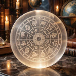 Dhan Yog Bracelet & Zodiac Selenite Plate Wealth Combo