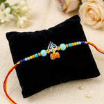 Auspicious Trishul Damru Symbol Kids Rakhi