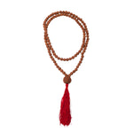 5 Mukhi Rudraksh Mala with Sumeru Bead