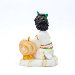 Premium Marble Dust Makhan Chor Laddu Gopal Statue