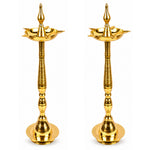 28 Inch Brass Kerala Diya Samai Lamp