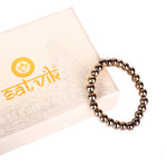 Golden Pyrite Beaded Bracelet Stylish Spiritual Wear