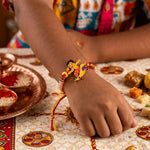 Handcrafted Cute Enamel Chhota Bheem Kids Rakhi