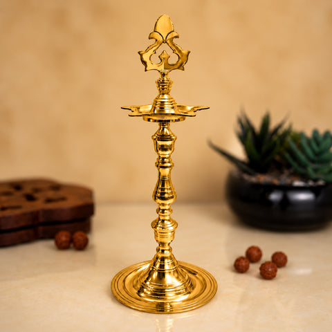 25 INCH Brass Kerala Chandarbalyam Samai Diya