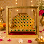 Elegant Menakari Laddu Gopal Ji Jhula