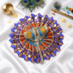 Size 2 Gold Sequin Lace Laddu Gopal Dress