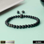 6 mm Govt. Certified Karungali Bracelet with Matt Finish