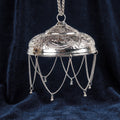 925 pure silver chhatra umbrella nakashi engraved for pooja. India’s Largest Puja Accessories Brand- www.satvikstore.in