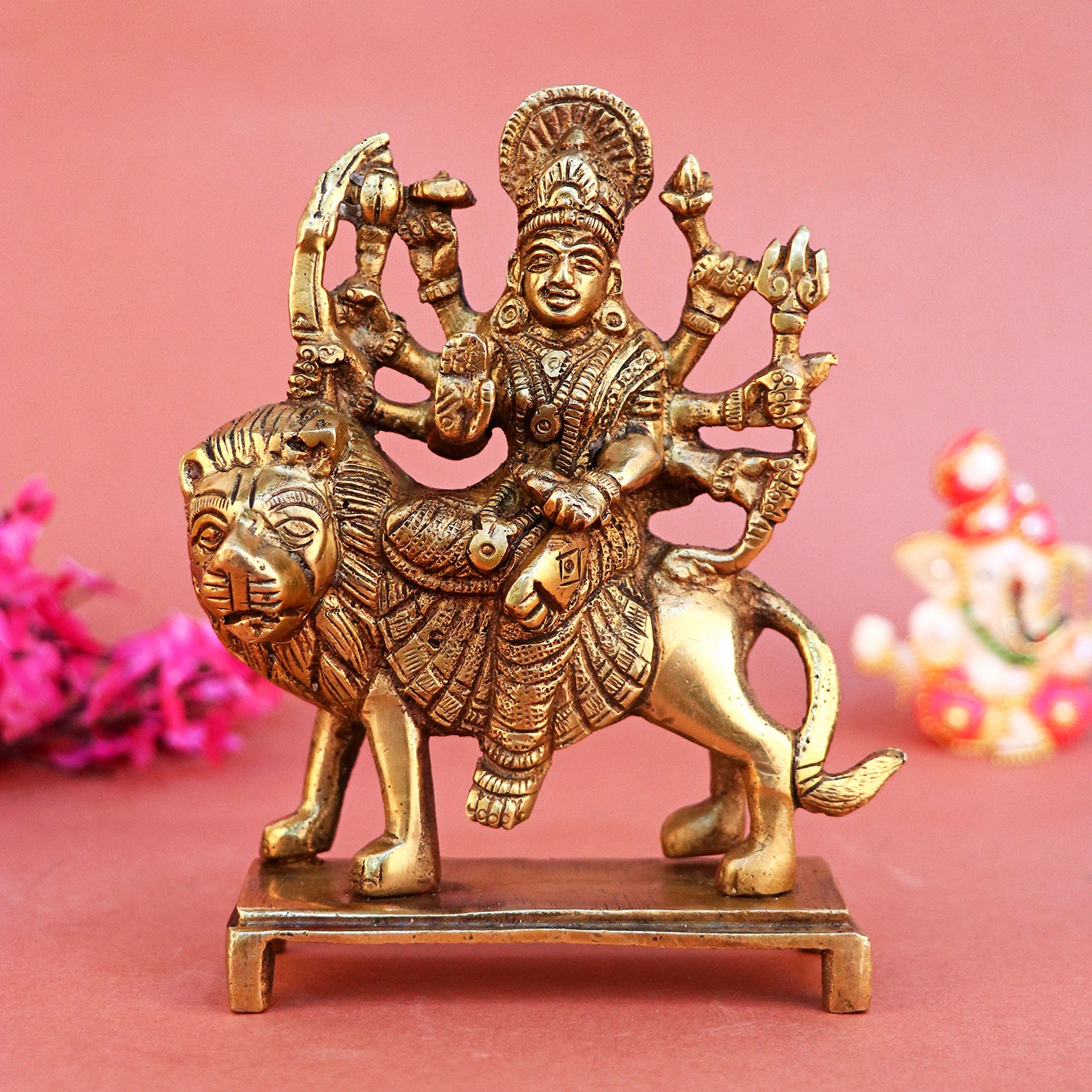 Brass Durga Maa Idol, God Statue Online