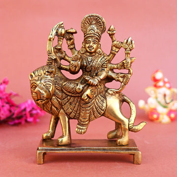 Buy Collectible India Brass God Ganesha Idol Handmade Religious Statue  Diwali Gifts Home Decor Online at Low Prices in India 