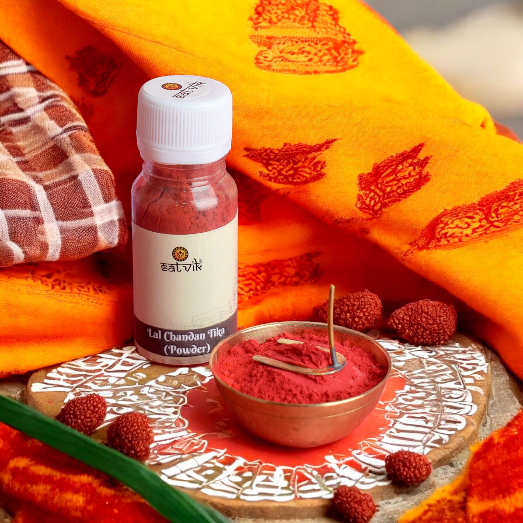 Natural Sandalwood Chandan Items for Worship, Meditation, and Aromatherapy