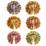 Cheerful Printed Laddu Gopal Dress with Colorful Floral Design
