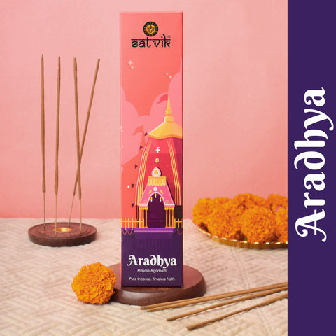 Aromatic incense sticks and cones creating a peaceful and serene home or temple environment.