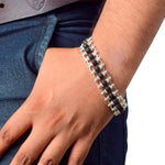 Silver Plated Karungali Bracelet – Govt Certified Premium IGP Spiritual Wear
