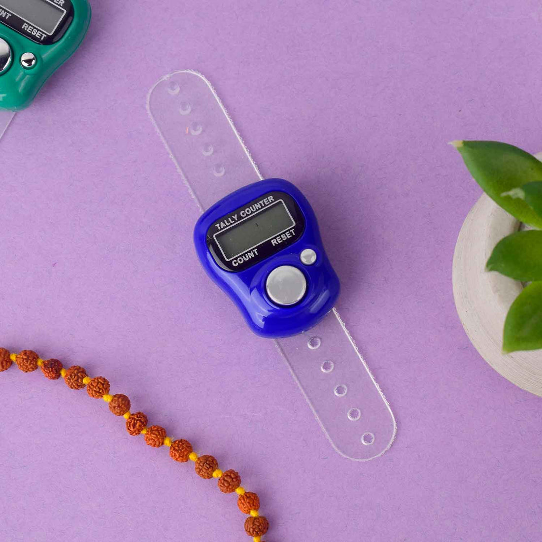 Digital Finger Japa Counter (Assorted Color)