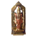 The 8.7 Inch Elegant Antique Brass Ram with Bow Statue is a beautifully crafted piece that exudes strength, power, and grace. The statue features a detailed ram, poised with a bow, symbolizing courage, protection, and determination. Made from high-quality antique brass, it boasts an intricate design that brings out the elegance and majesty of the ram in a timeless style.